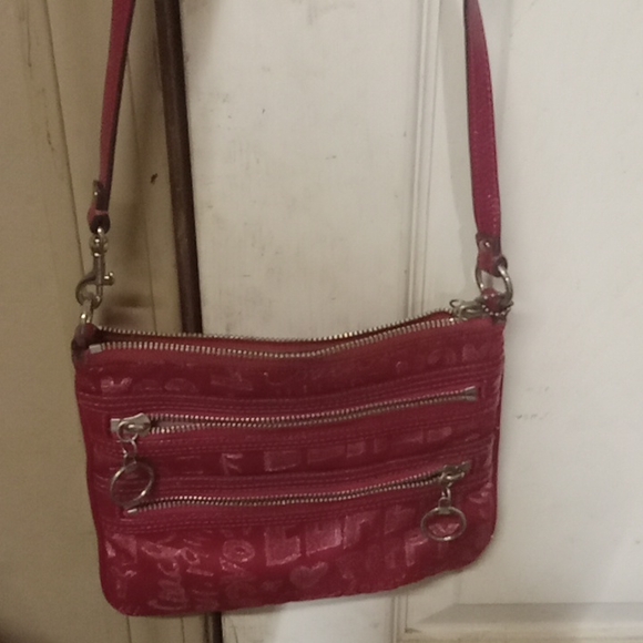 Coach triple zipper purse - Picture 2 of 3